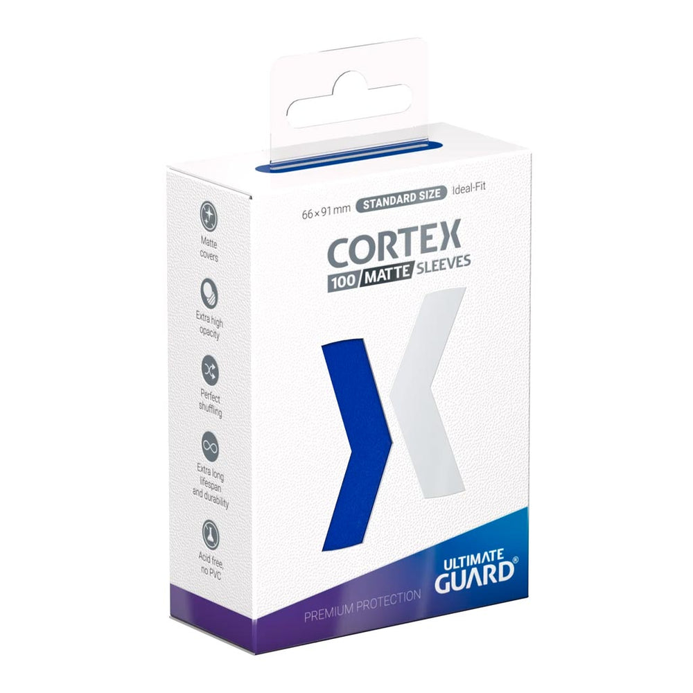 Ultimate Guard: Cortex Sleeves Matte Blue (Standard Size) (100ct.)