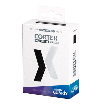 Ultimate Guard: Cortex Sleeves Matte Black (Standard Size) (100ct.)