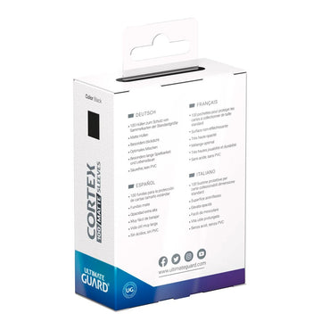 Ultimate Guard: Cortex Sleeves Matte Black (Standard Size) (100ct.)