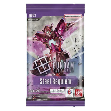 Gundam Card Game: Steel Requiem [GD03] Booster Pack