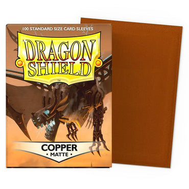 Dragon Shield: Copper Matte Sleeves (Standard Size)