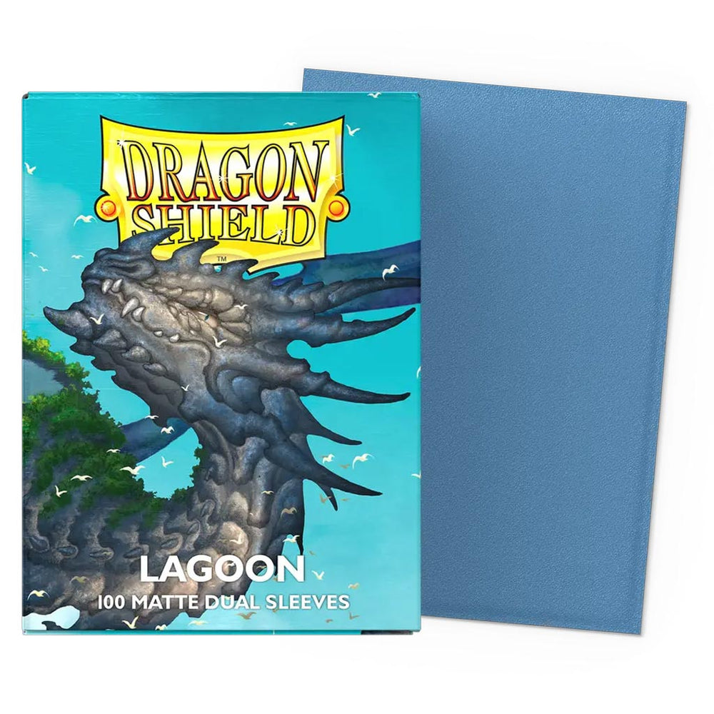 Dragon Shield: Lagoon Matte Dual Sleeves (Standard Size)