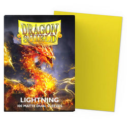 Dragon Shield: Lightning Matte Dual Sleeves (Standard Size)
