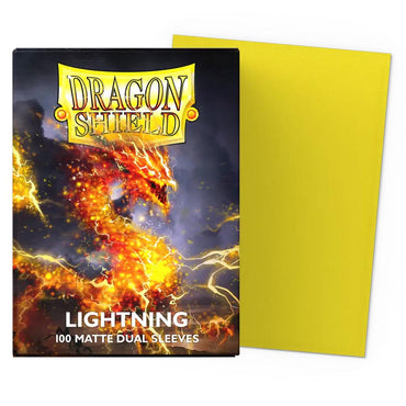 Dragon Shield: Lightning Matte Dual Sleeves (Standard Size)