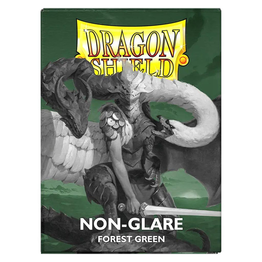 Dragon Shield: Forest Green Non Glare Matte Sleeves (Standard Size)