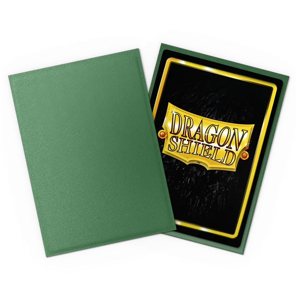 Dragon Shield: Forest Green Non Glare Matte Sleeves (Standard Size)