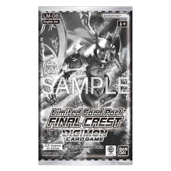 Digimon Card Game: Limited Card Pack FINAL CREST [LM08] Booster Display