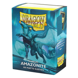 Dragon Shield: Pink Amazonite Matte Sparkles Sleeves (Standard Size)