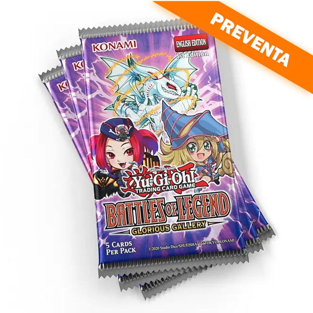 Yu-Gi-Oh! Trading Card Game: Battles of Legend: Glorious Gallery Booster Display PREVENTA