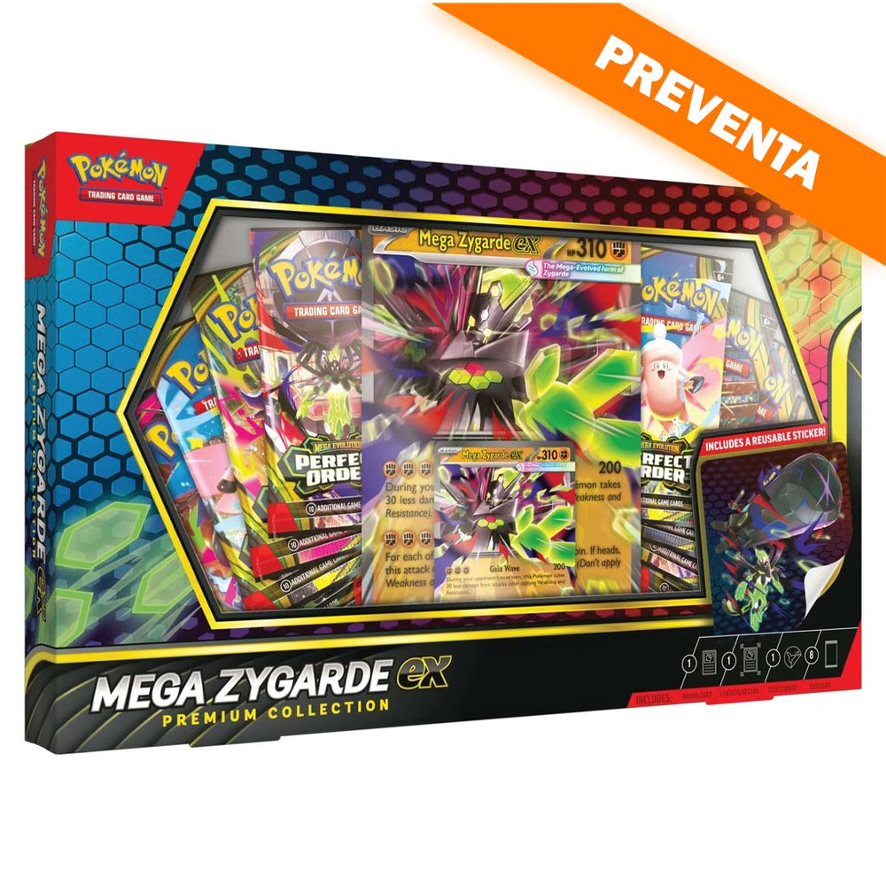 Pokémon TCG: Mega Zygarde ex Premium Collection PREVENTA