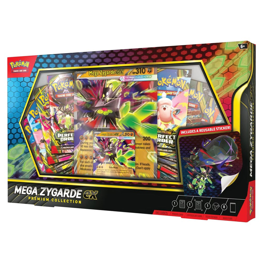 Pokémon TCG: Mega Zygarde ex Premium Collection (ESPAÑOL)