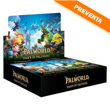 Palworld Official Card Game: Booster Pack Dawn of Palpagos Booster Display PREVENTA