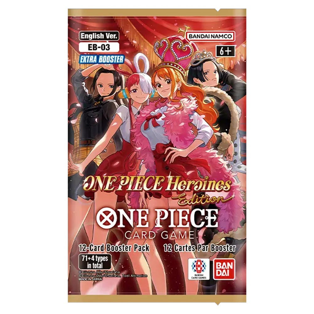 One Piece Card Game: Extra Booster One Piece Heroines Edition [EB03] Booster Display