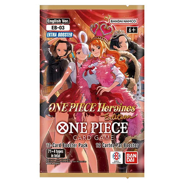 One Piece Card Game: Extra Booster One Piece Heroines Edition [EB03] Booster Pack
