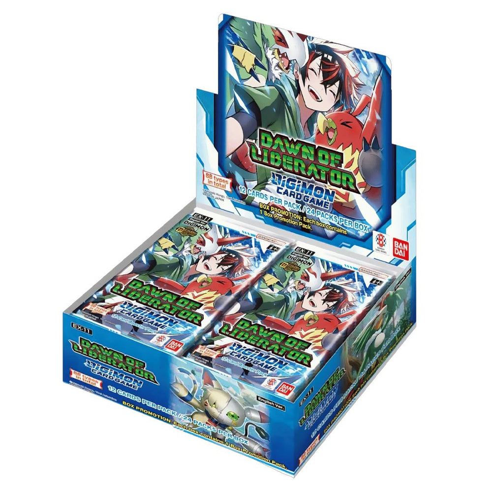 Digimon Card Game: Dawn of Liberator [EX11] Booster Display