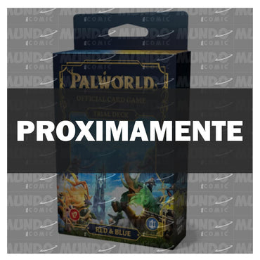Palworld Official Card Game: Trial Deck Dawn of Palpagos Red & Blue
