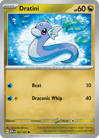 Dratini (147/165) [Scarlet & Violet 151]