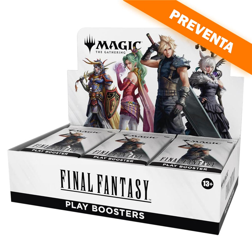 Magic the Gathering x FINAL FANTASY - Play Booster Display 30ct. PREVENTA