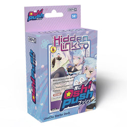 Oshi Push VTuber Card Game: Gen 2 Hidden Links Starter Decks (LineChu & Porcelain Maid) (PAR)