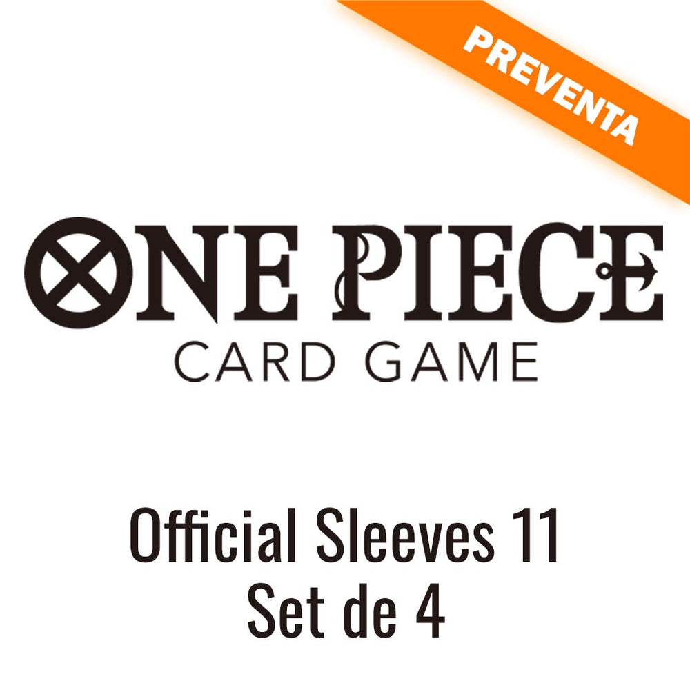 One Piece TCG - Official Sleeves 11 (Set de 4) PREVENTA