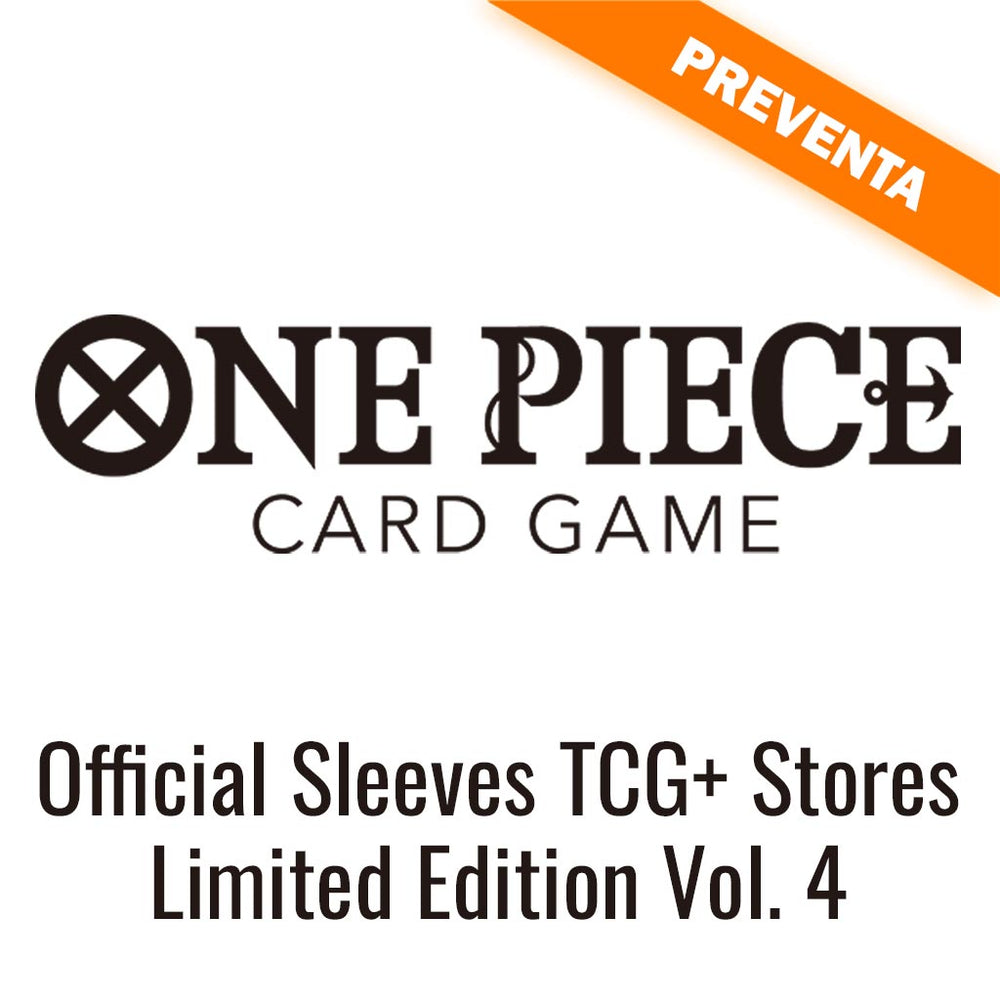 One Piece TCG - Official Sleeves TCG+ Stores Limited Edition Vol. 4 (Set de 2) PREVENTA