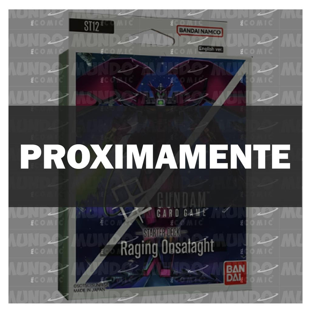 Gundam Card Game: Starter Deck Raging Onslaught [ST12]