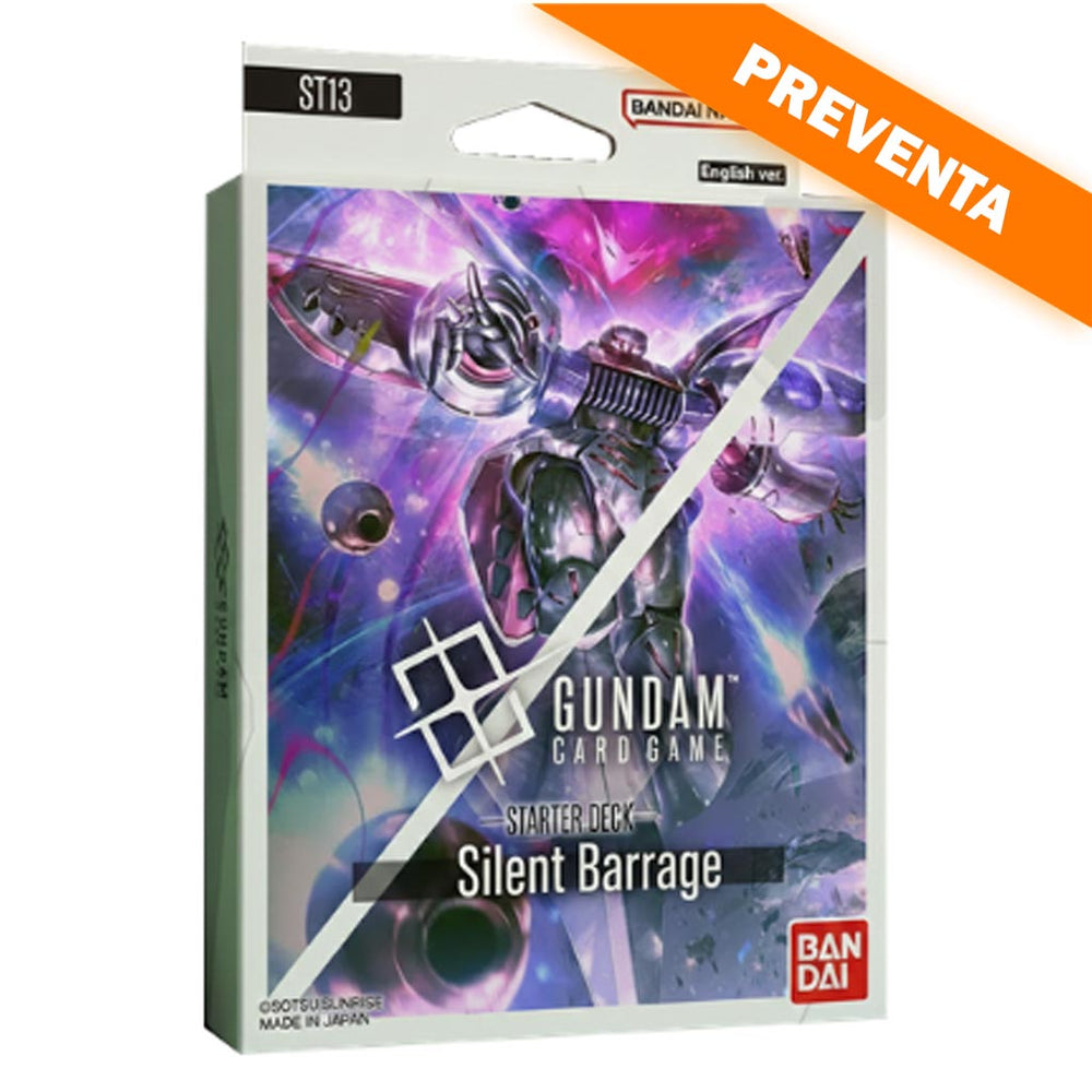 Gundam Card Game: Starter Deck Silent Barrage [ST13] PREVENTA