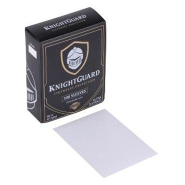 Knightguard: Blanco Matte Dual Sleeves (Standard Size)