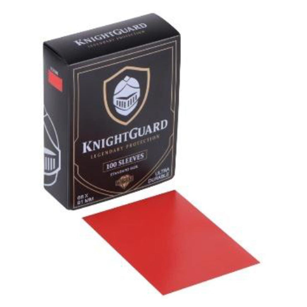 Knightguard: Rojo Matte Dual Sleeves (Standard Size)