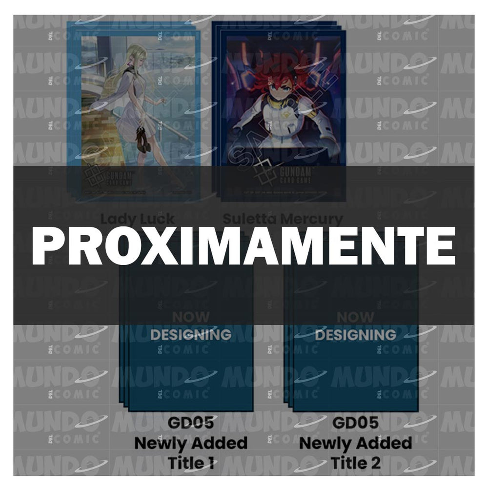 Gundam Card Game: Official Card Sleeves 02 (Set de 4)