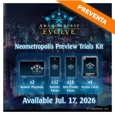 Shadowverse Evolve: Booster Set Neometropolis Preview Trials Kit PREVENTA