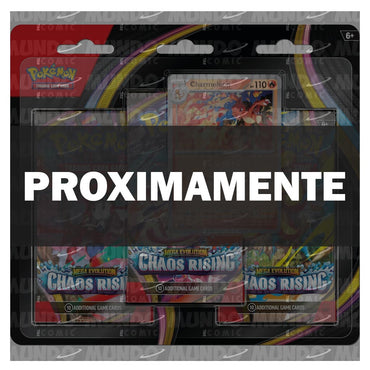Pokémon TCG: Mega Evolution: Chaos Rising 3 Pack Blister (Charmeleon)