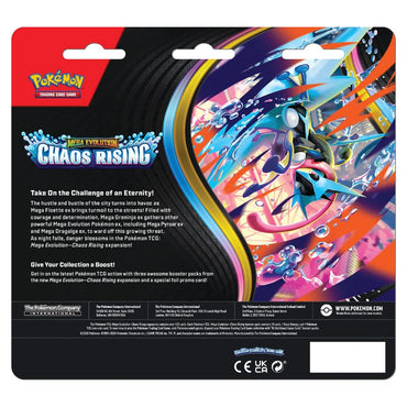 Pokémon TCG: Mega Evolution: Chaos Rising 3 Pack Blister (Charmeleon)
