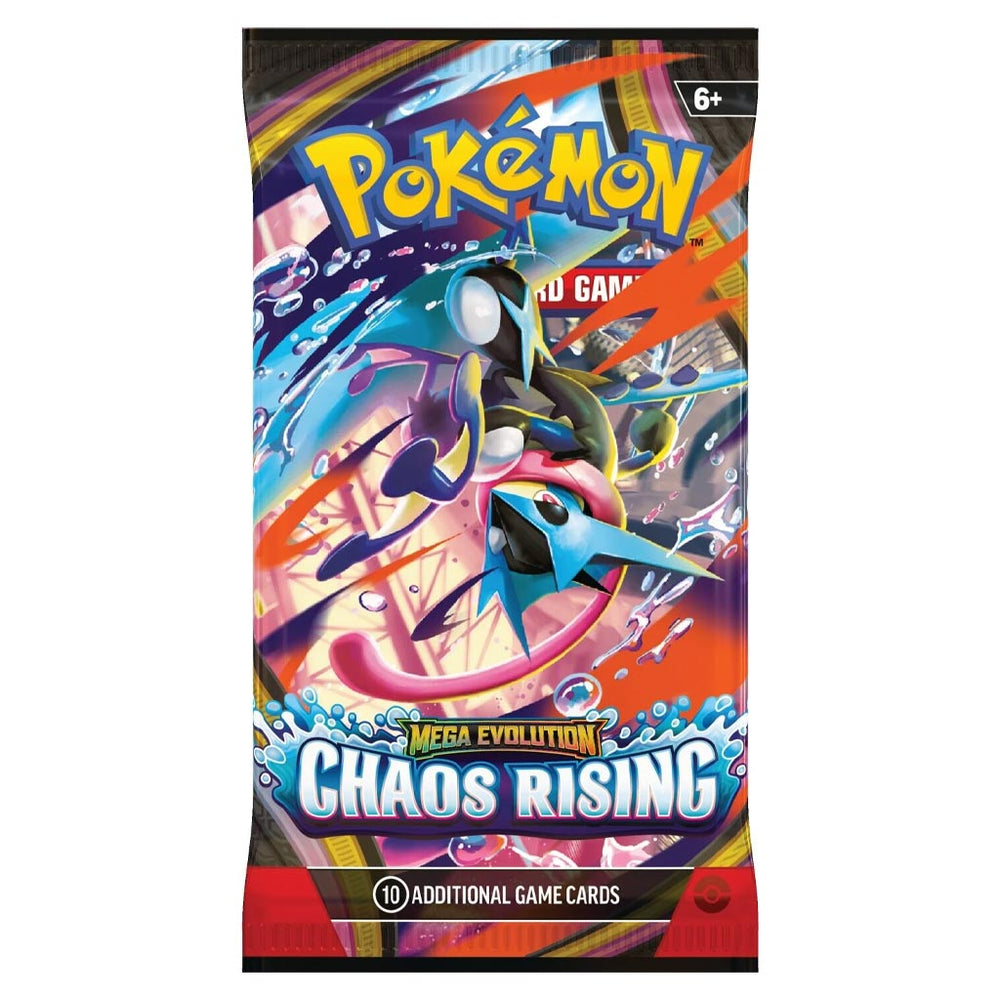 Pokémon TCG: Mega Evolution: Chaos Rising Booster Display