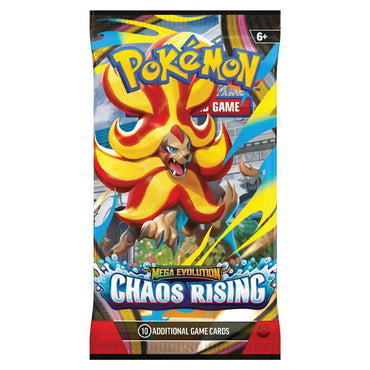 Pokémon TCG: Mega Evolution: Chaos Rising Booster Pack (ESPAÑOL)