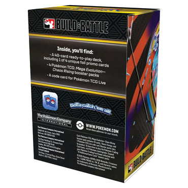 Pokémon TCG: Mega Evolution: Chaos Rising Build & Battle Box (ESPAÑOL)