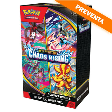 Pokémon TCG: Mega Evolution: Chaos Rising Booster Bundle PREVENTA