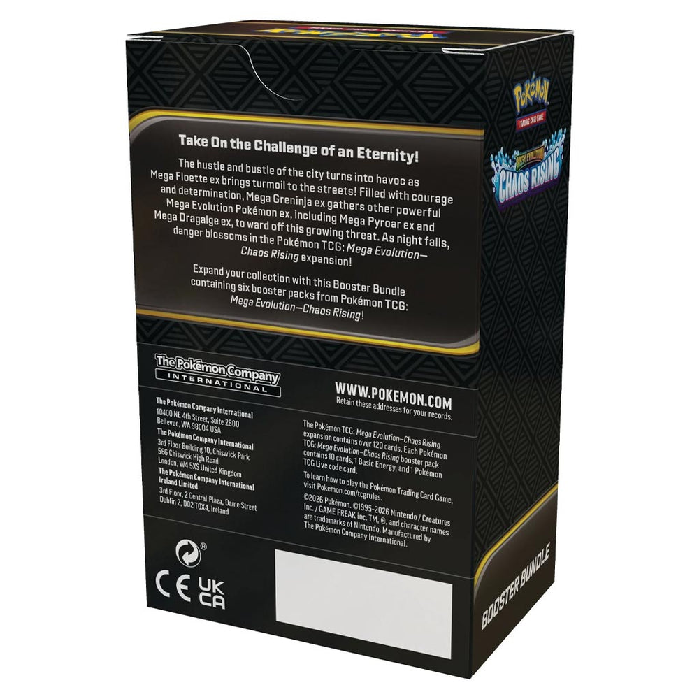 Pokémon TCG: Mega Evolution: Chaos Rising Booster Bundle