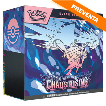 Pokémon TCG: Mega Evolution: Chaos Rising Elite Trainer Box PREVENTA