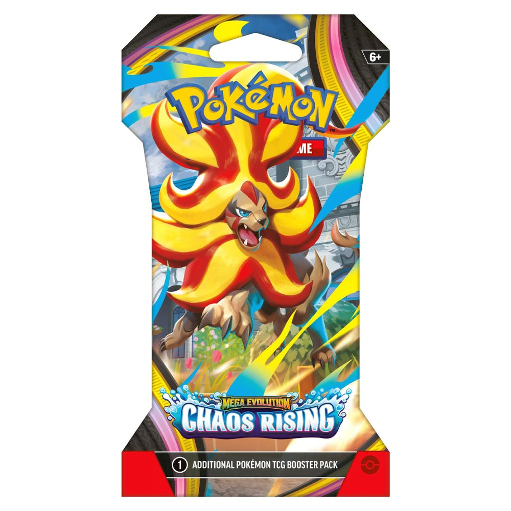 Pokémon TCG: Mega Evolution: Chaos Rising Sleeved Booster Pack