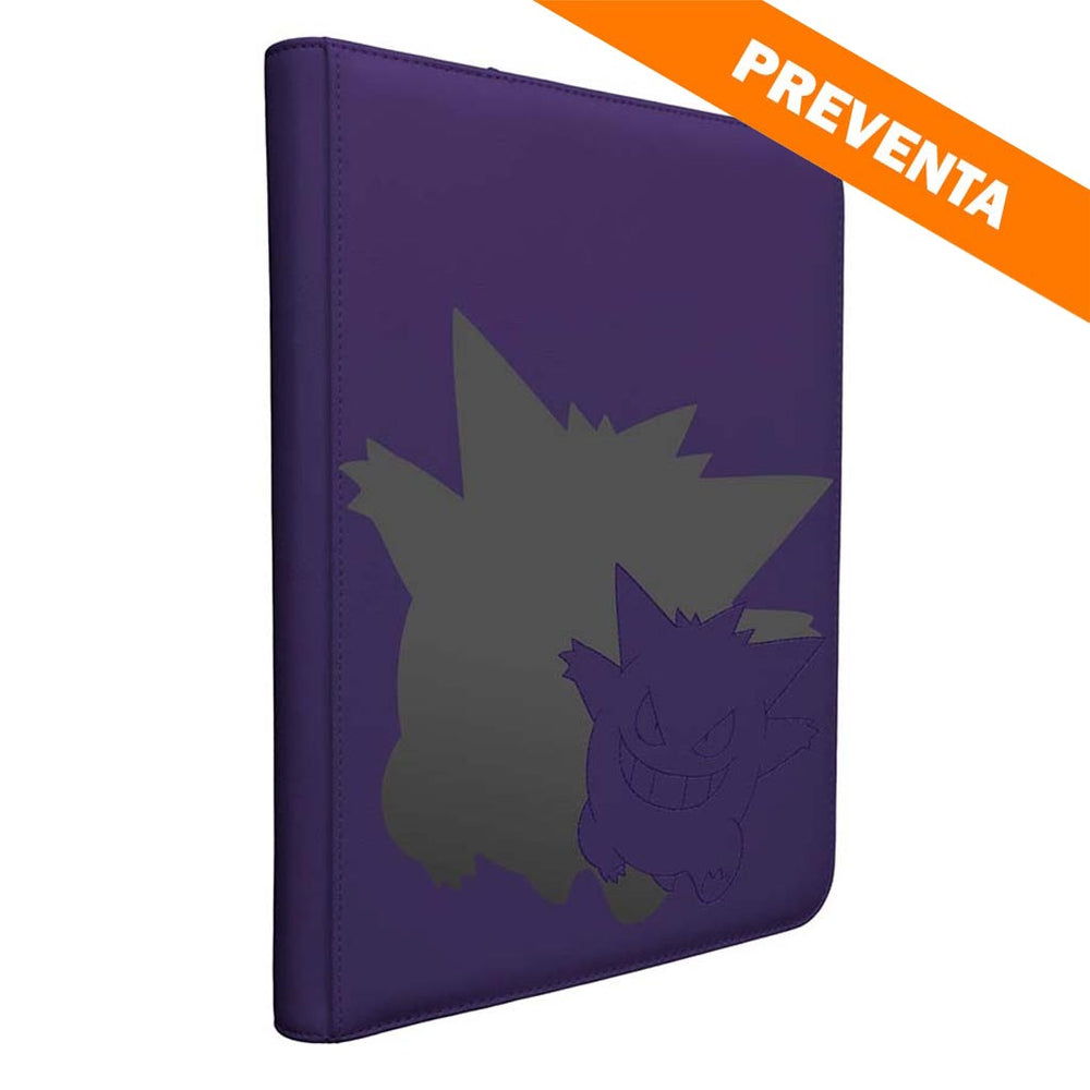 Ultra Pro: Binder: PRO 9-Pocket Zippered Pokemon - Elite Series Gengar PREVENTA