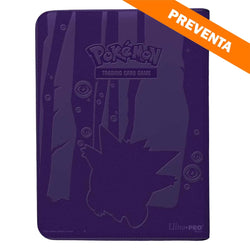 Ultra Pro: Binder: PRO 9-Pocket Zippered Pokemon - Elite Series Gengar PREVENTA