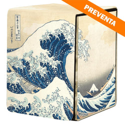 Ultra Pro: Deckbox: Alcove Edge 100+ Art - The Great Wave Off Kanagawa PREVENTA