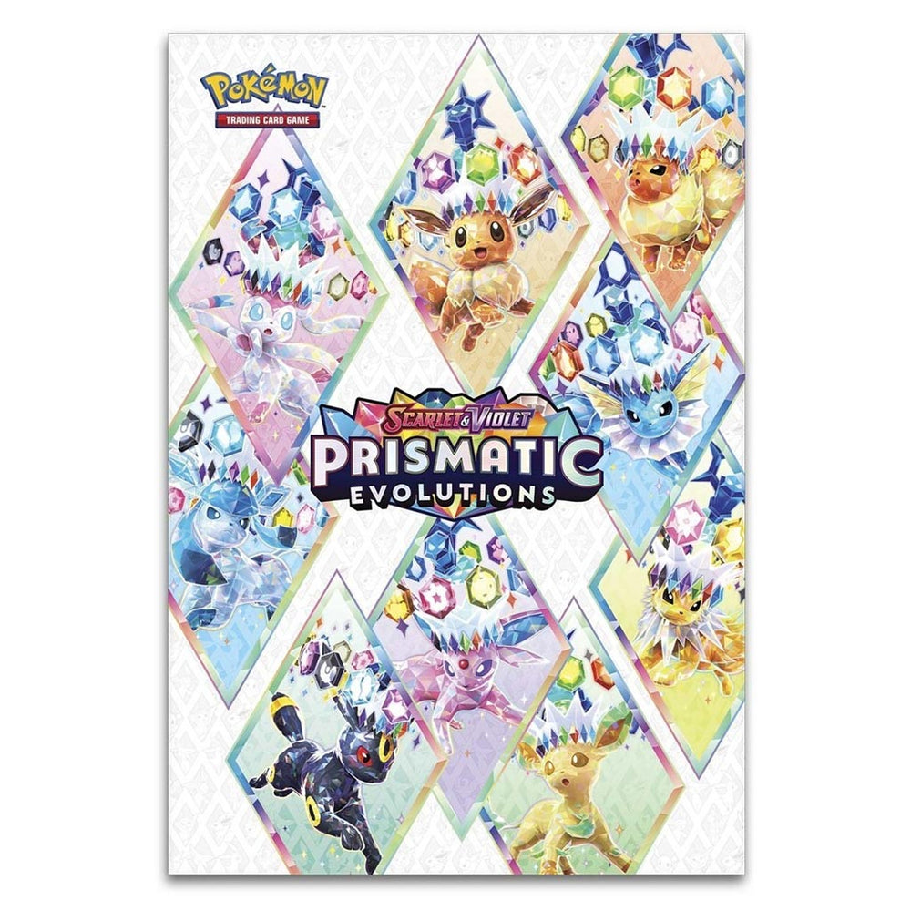Pokémon TCG: Scarlet & Violet: Prismatic Evolutions Poster Collection (ESPAÑOL)