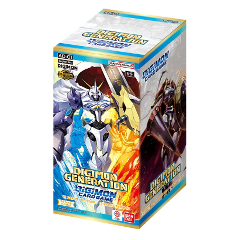 Digimon Card Game: Advance Booster Digimon Generation (AB01) Booster Display