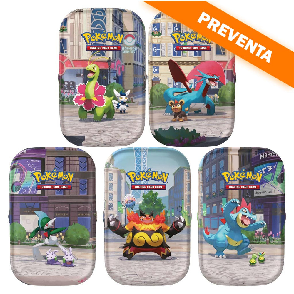 Pokémon TCG: Lumiose City Mini Tin (SET de 5) PREVENTA