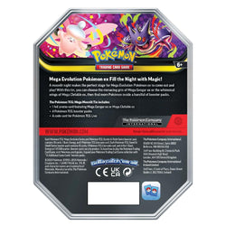 Pokémon TCG: Mega Moonlit Tin (Mega Clefable ex)