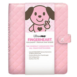 Ultra PRO: Fingerheart Blush Poploader 4 Pocket Premium Snap Binder