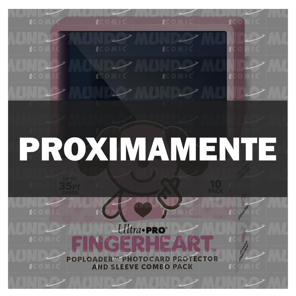 Ultra PRO: Fingerheart Blush Poploader Photocard Protector and Sleeve Combo Pack