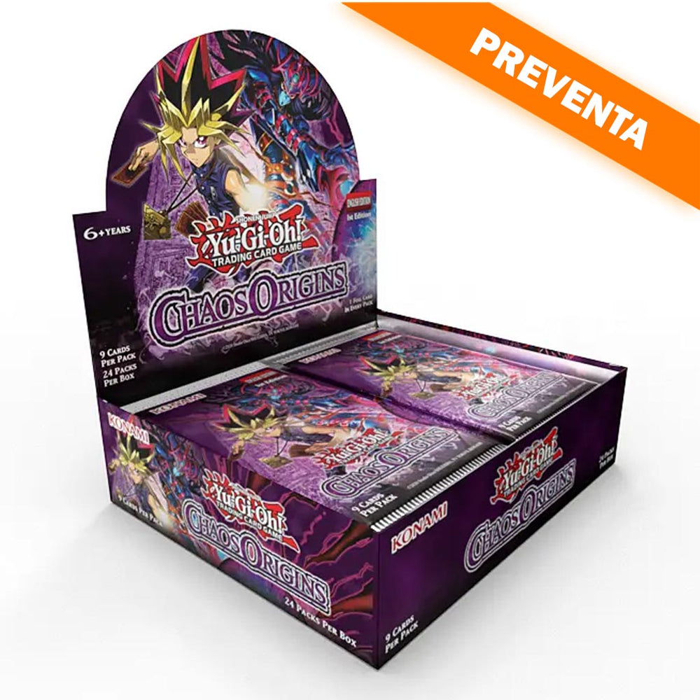 Yu-Gi-Oh! Trading Card Game: Chaos Origins Booster Display PREVENTA